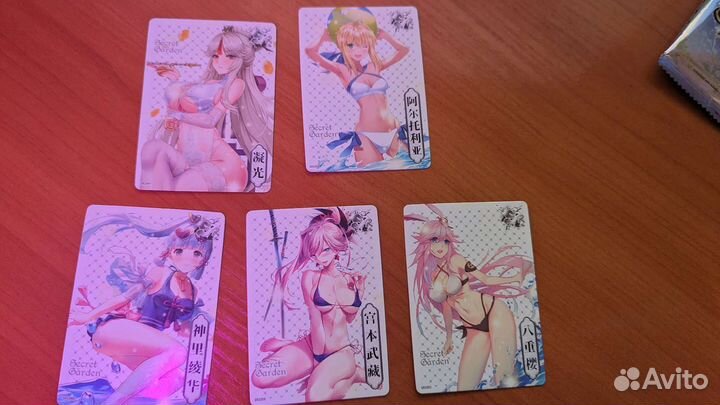 Аниме карточки Secret Garden 16+