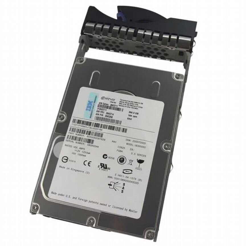 [26K5711] Жесткий Диск Ibm 300gb Sas 3,5" Hdd 26k5711