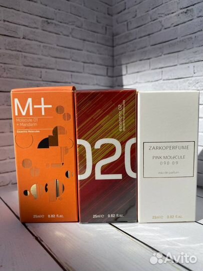 Духи молекула 01 мандарин, розовая молекула 09