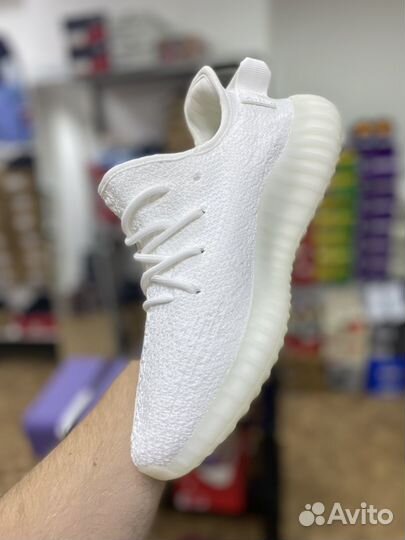 Кроссовки Adidas yeezy boost 350 v2 cream white