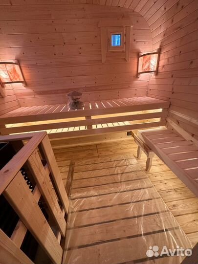 Баня бочка 4 метра