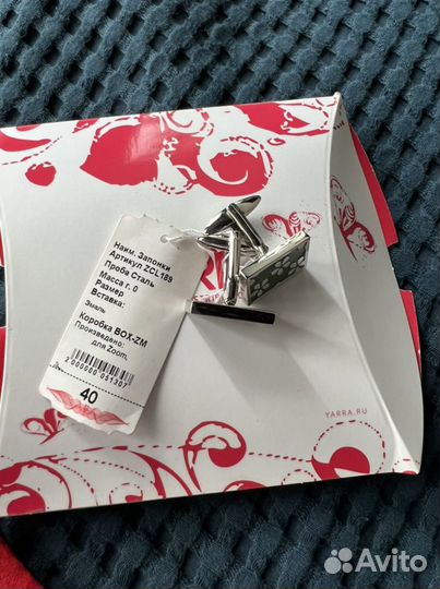 Запонки женские