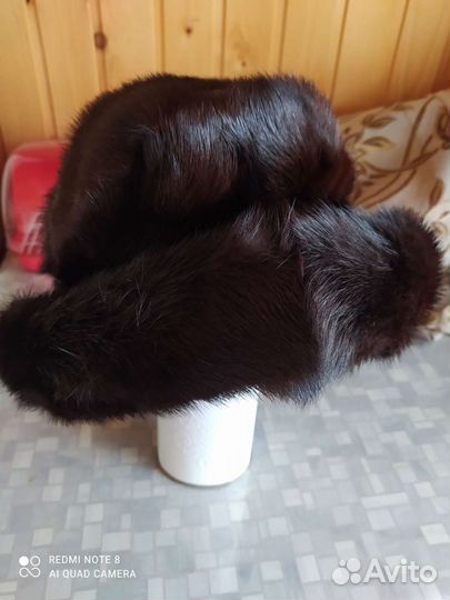 Шапка норковая женская