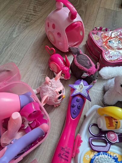 Игрушки пакетом для девочки