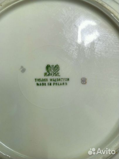 Тарелки суповые комплект мейсенский букет