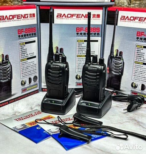 Рация baofeng bf 888s (2шт)