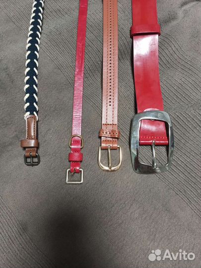 Ремень женский кожаный