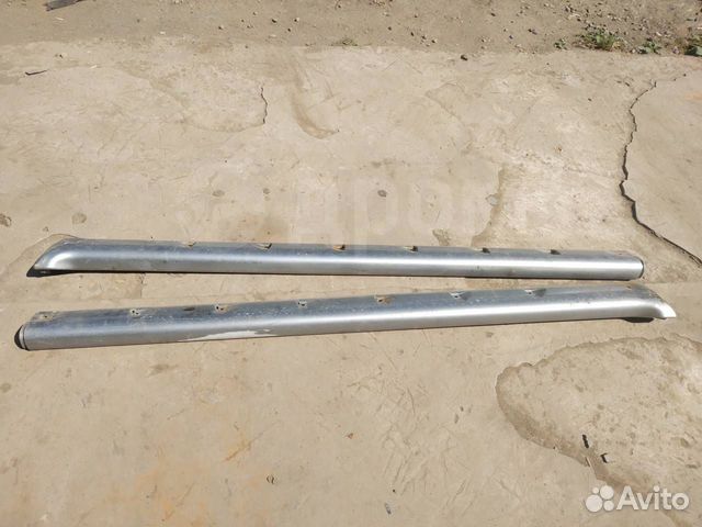 Накладки порогов паджеро 2