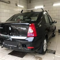 Renault Logan 1.6 MT, 2010, битый, 365 000 км