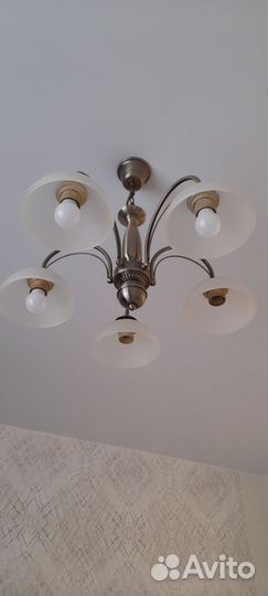 Люстра потолочная бу