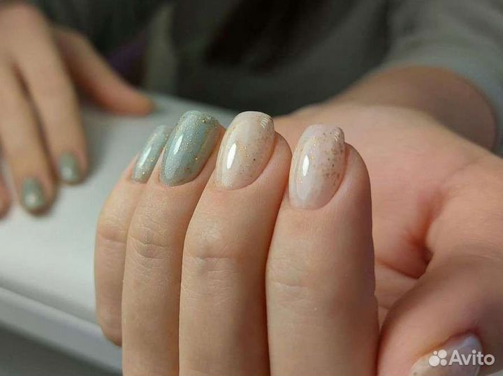 Маникюр с покрытием гель лак
