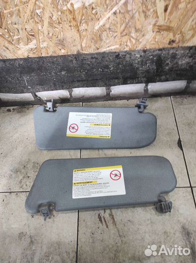 Козырьки солнцезащитные Chevrolet Aveo t200