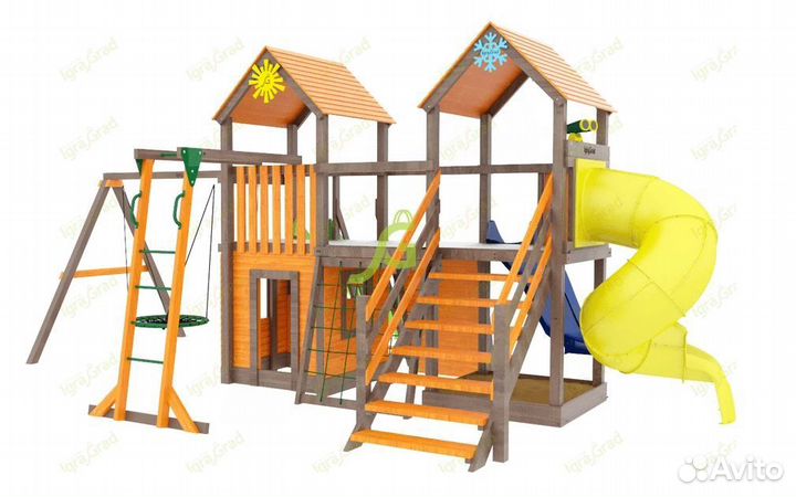 Детский игровой комплекс Комбо с трубой