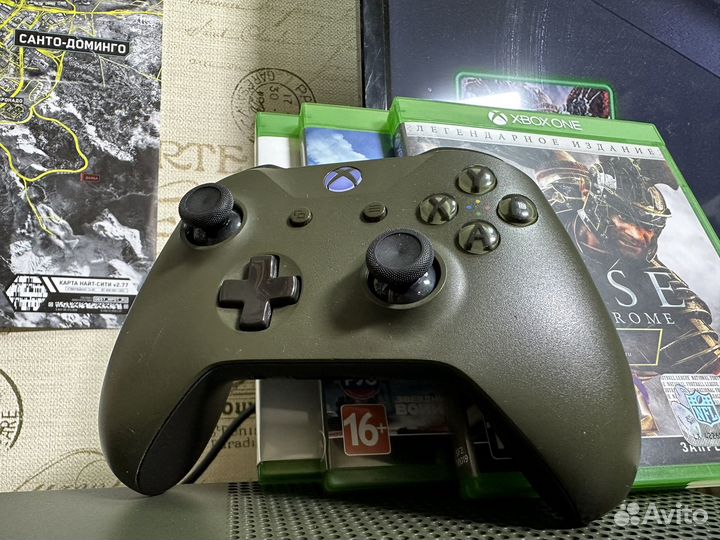 Xbox One S 1TB + куча игр, гарантия