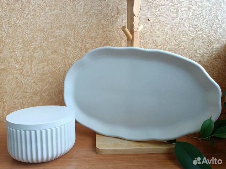 Набор из гипса ручной работы Новогодний подарок