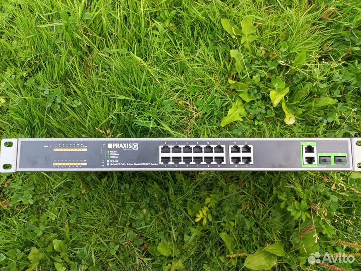 Коммутатор Praxis PoE switch