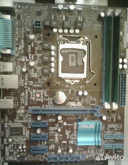 Материнская плата 1155 asus p8h61-m lx