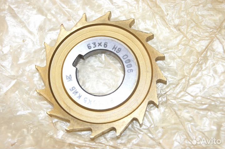 Фреза дисковая пазовая 63х6х22 мм СССР