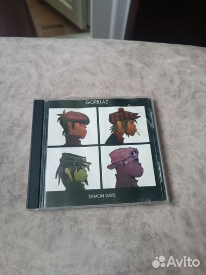 Gorillaz cd Demon days 2005 год Лицензия