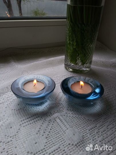 IKEA подсвечники 2 шт