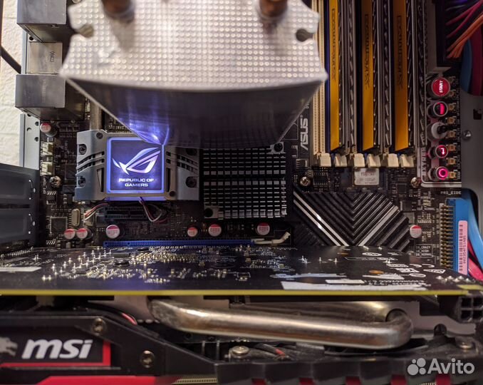 Плата Asus Rampage II Extreme X58 / LGA1366 (требу
