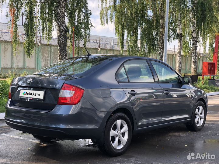 Skoda Rapid 1.6 МТ, 2016, 86 000 км