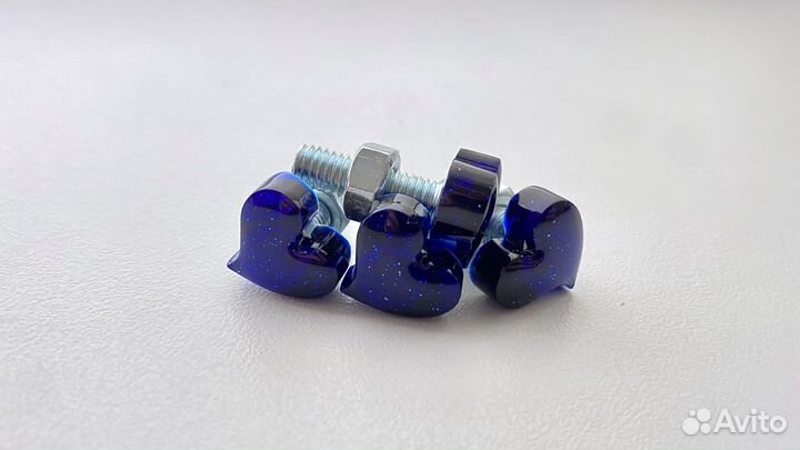 Болты номерного знака JDM (Космические сердца)