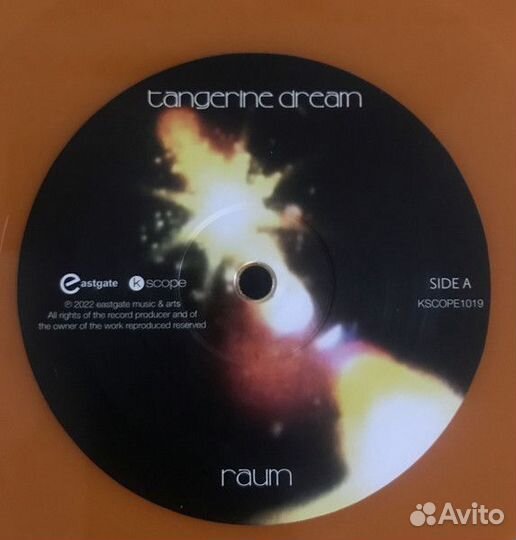 Винил Tangerine Dream – Raum (2LP orange)