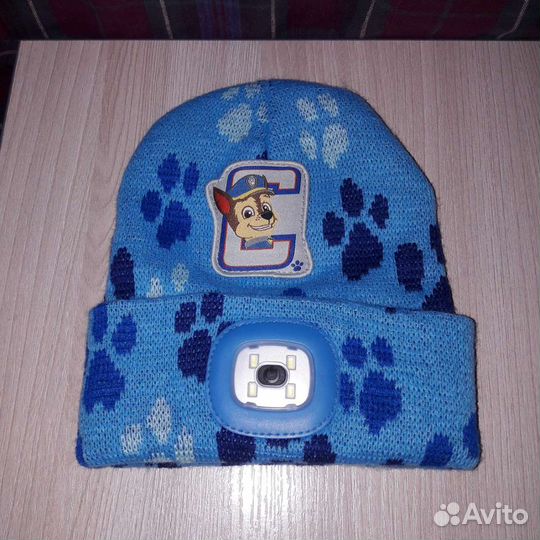 Шапка Щенячий патруль с фонарём StuffLand