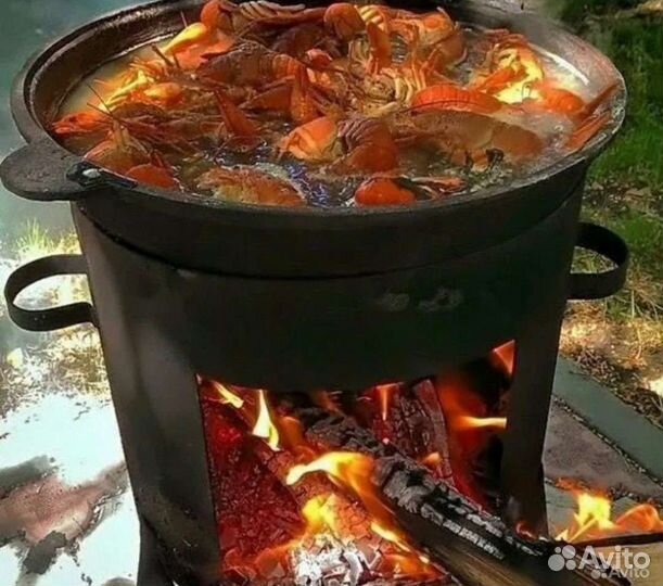 Казан чугунный узбекский