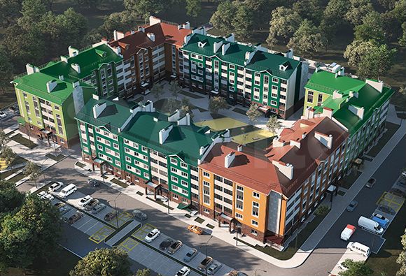 1-к. квартира, 50,2 м², 3/5 эт.