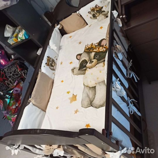 Бортики в детскую кроватку