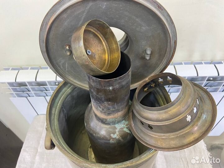 Самовар жаровый. ведерный. баташевы. царский