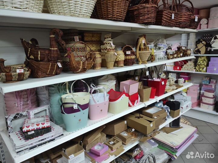 Корзинка из джута