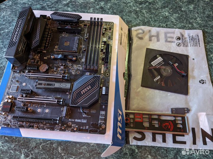 MSI X370 gaming PRO carbon