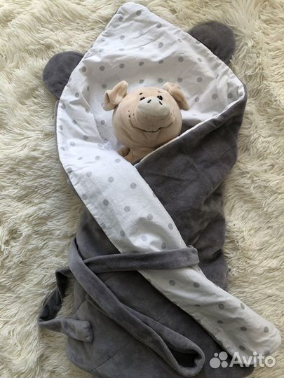 Конверт - одеяло на выписку летний