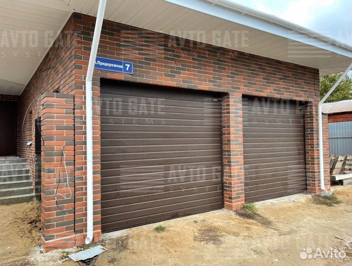 Секционные ворота гаражные