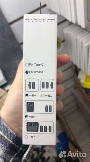 Беспроводной петличный микрофон