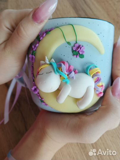 Чашка с декором