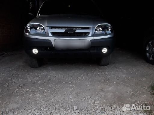 Led туманки птф Газель,Priora, Niva, 2хрежимные60w