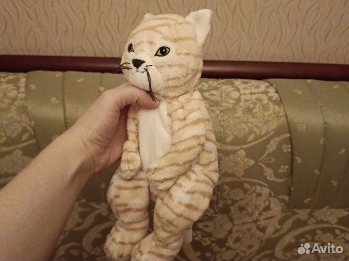 Кот игрушка из икеи