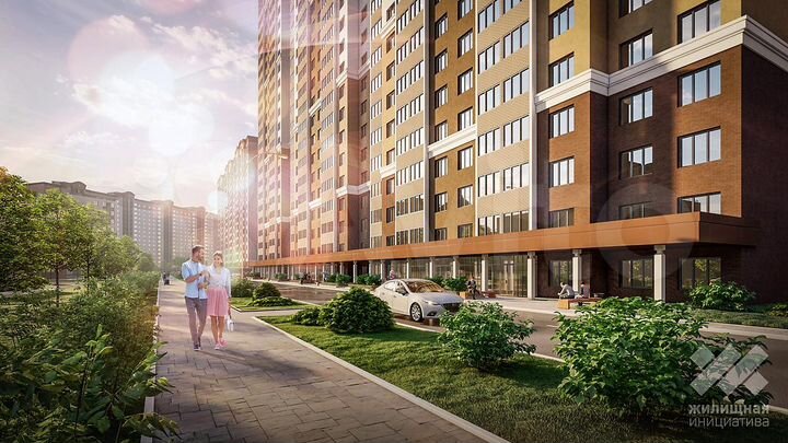 3-к. квартира, 65,1 м², 5/25 эт.