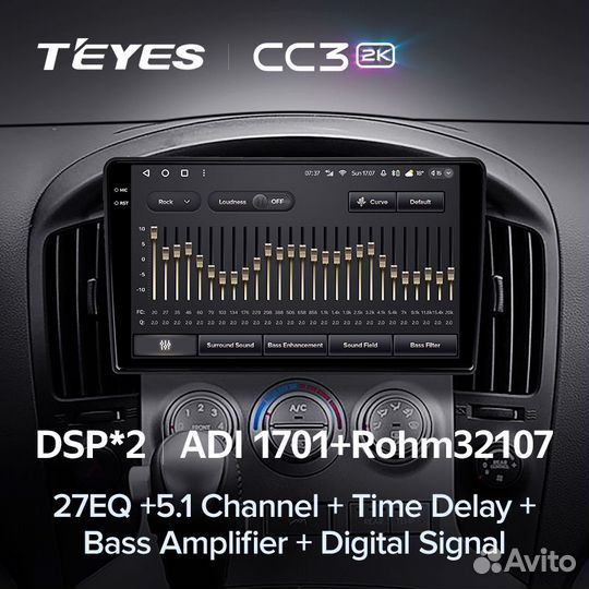 Магнитола Teyes CC3 2K 6/128 Hyundai H1