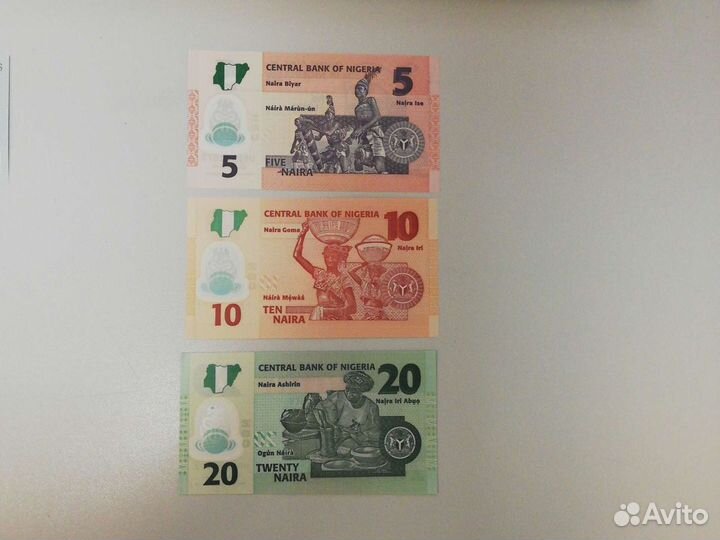 Банкноты Африки