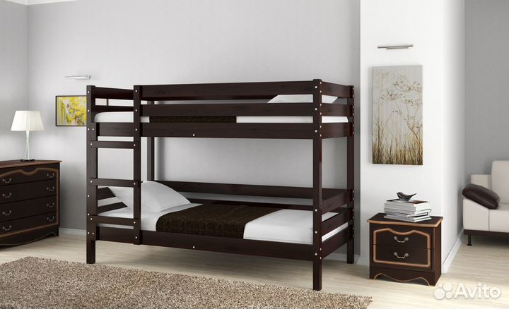 Кровать Джуниор двухъярусная без ящиков