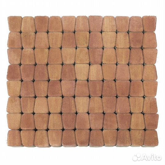 Тротуарная плитка Классико круговая, Color Mix «Ра