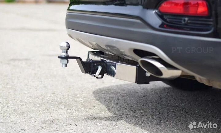 Фаркоп Hyundai Santa Fe быстросъём. С сертификатом