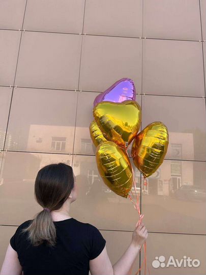 Шар сердце 1 шт