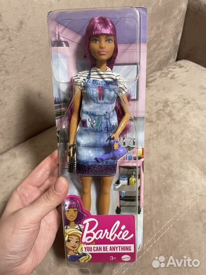 Кукла Barbie Кем быть Стилист GTW36