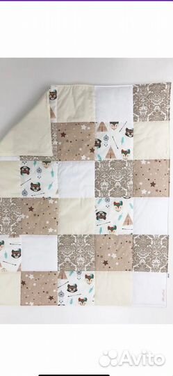 Кокон и одеяло лоскутное